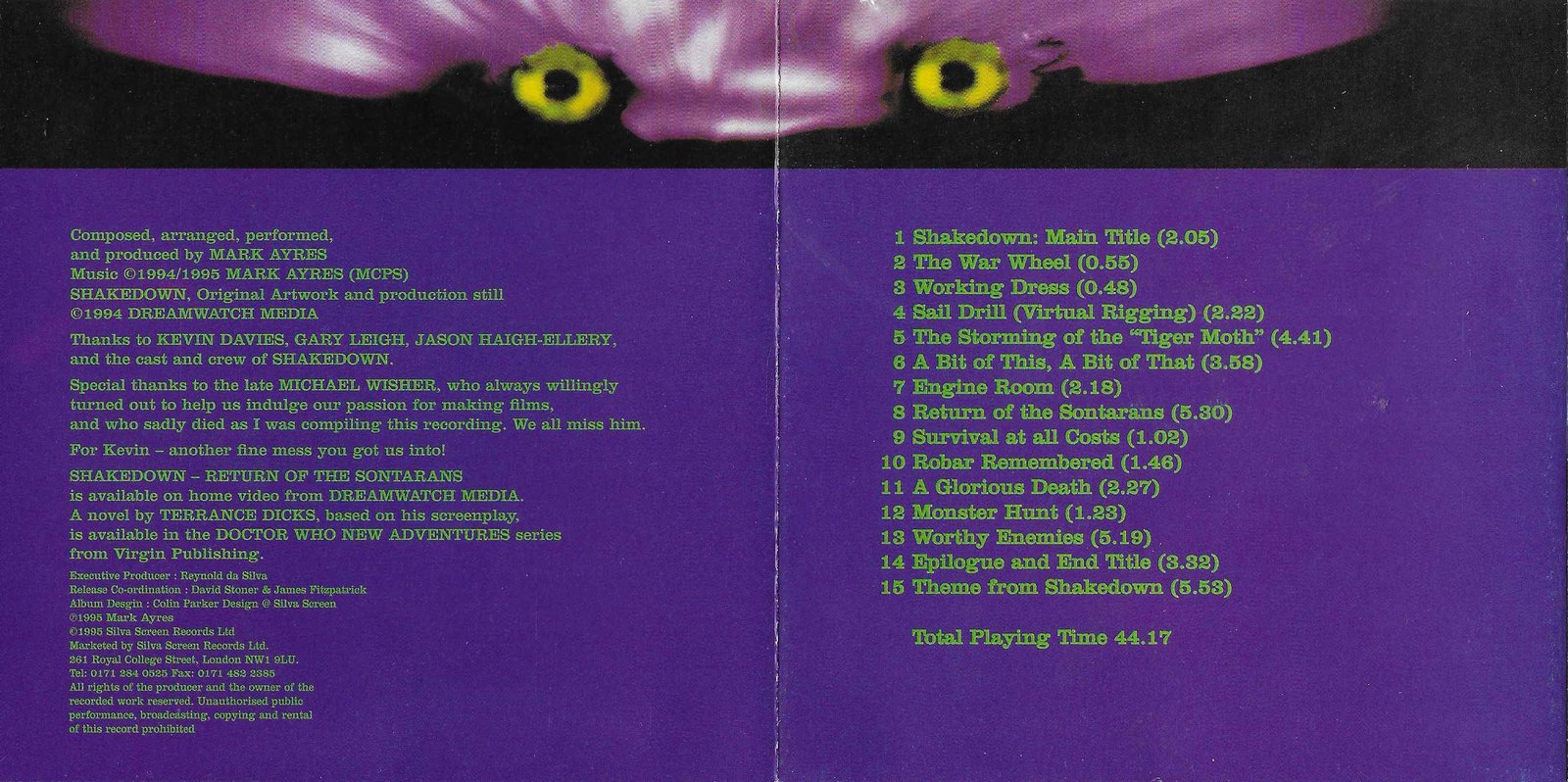 Middle of cover of FILMCD 718